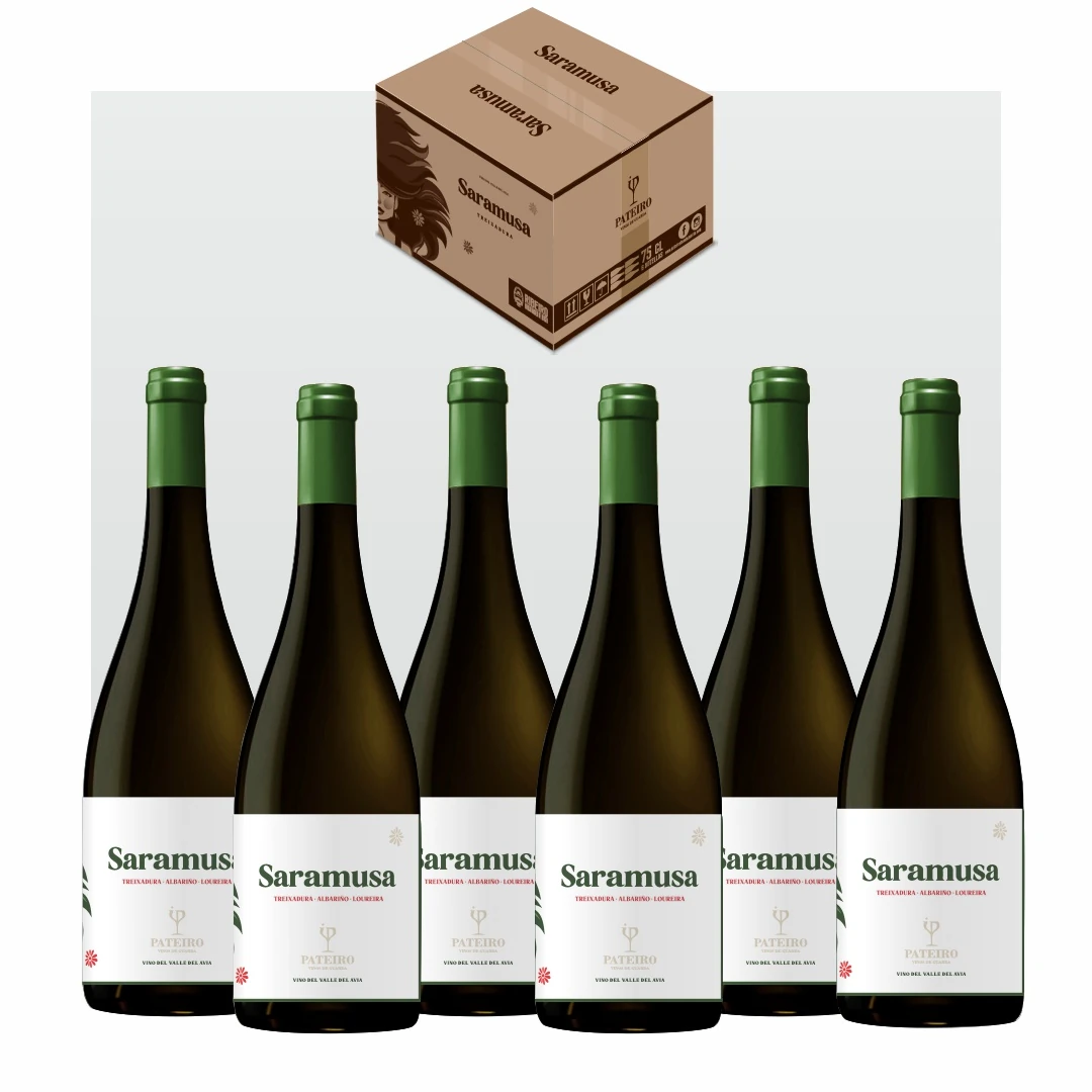 Caja de 6 botellas Saramusa